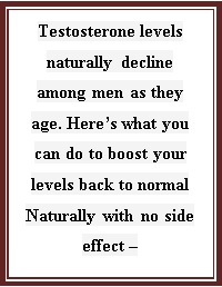 Men and the Rise and Fall of Testosterone text box